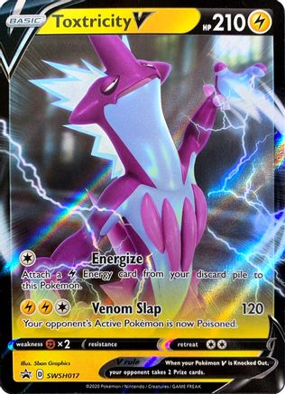SWSH: Sword & Shield Promo Cards Toxtricity V #SWSH017
