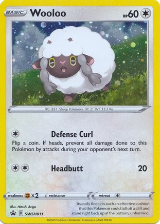 SWSH: Sword & Shield Promo Cards Wooloo #SWSH011