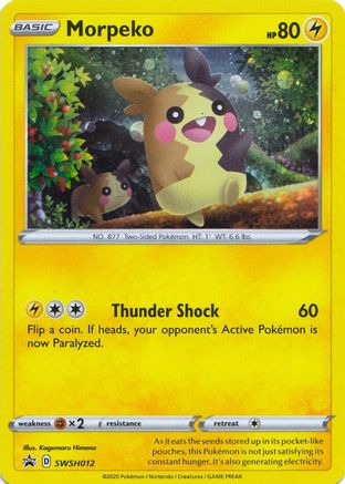 SWSH: Sword & Shield Promo Cards Morpeko #SWSH012