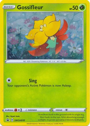 SWSH: Sword & Shield Promo Cards Gossifleur #SWSH010