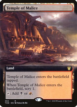 Temple of Malice (Extended Art)