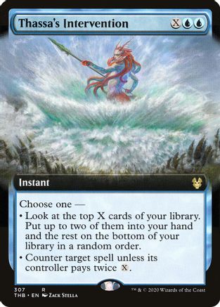 Merfolk Wizard Creature Card MTG Thassa's Oracle Card - Theros Beyond Death  Rare, Near Mint, English Theros Beyond Death Near Mint