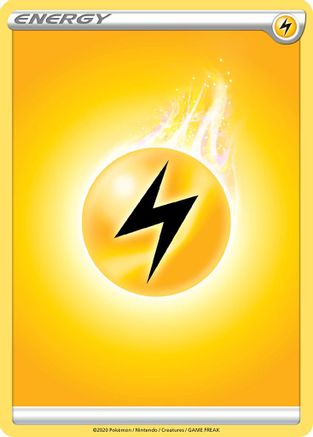 Lightning Energy  Sword & Shield Pokémon card