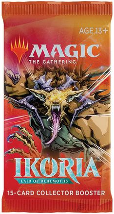Blister Pack MTG Details about   SEALED Ikoria: Lair Of Behemoths Collector Booster 