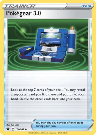 SWSH01: Sword & Shield Base Set Pokegear 3.0 #174