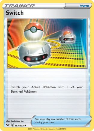 SWSH01: Sword & Shield Base Set Switch #183