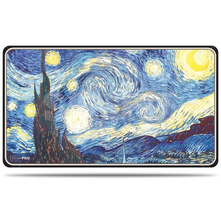 Fine Art Standard Size Playmat - Starry Night - Ultra Pro Playmats ...