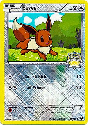 League & Championship Cards Eevee - 84/108 (City Championships) #084