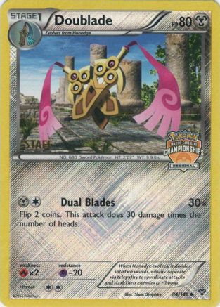 League & Championship Cards Doublade - 84/146 (Regional Championships) [Staff] #084