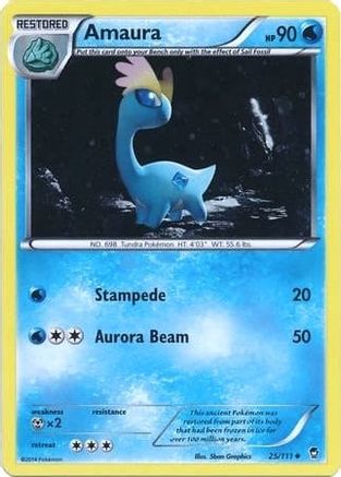 Miscellaneous Cards & Products Amaura - 25/111 (Cosmos Holo) #025