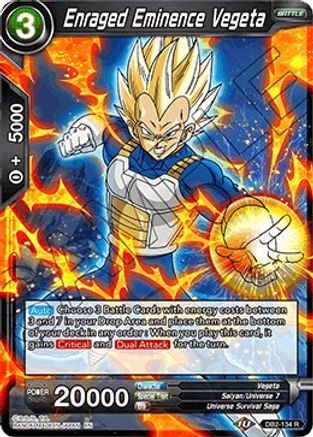 Enraged Eminence Vegeta - Draft Box 05 - Divine Multiverse - Dragon 