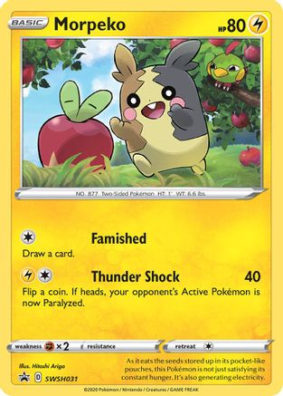 SWSH: Sword & Shield Promo Cards Morpeko #SWSH031
