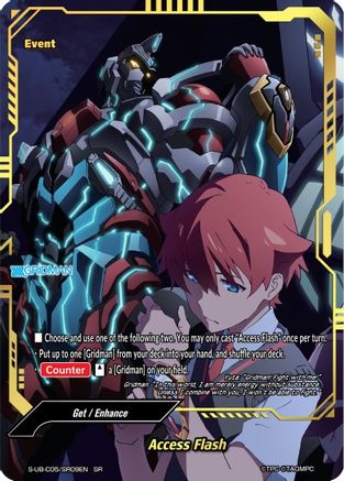 Access Flash (SR) - SSSS.GRIDMAN - Future Card BuddyFight