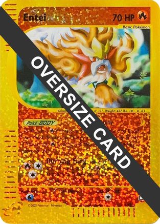 Jumbo Cards Entei - 5/12 (Box Topper) #005