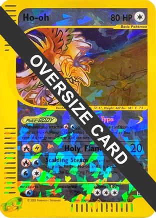 Jumbo Cards Ho-oh - 11/12 (Box Topper) #011