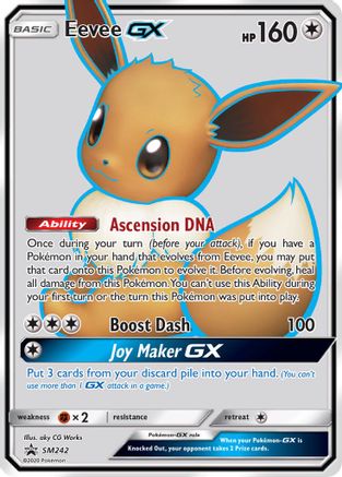 SM Promos Eevee GX #SM242