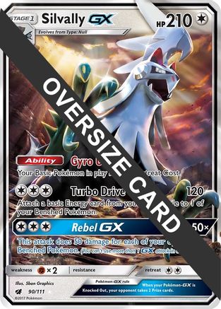 Jumbo Cards Silvally GX #090