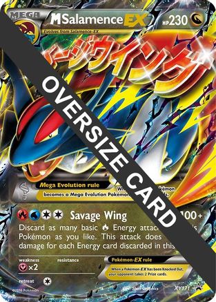 Jumbo Cards M Salamence EX #XY171