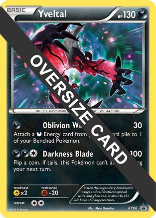 Jumbo Cards Yveltal #XY06