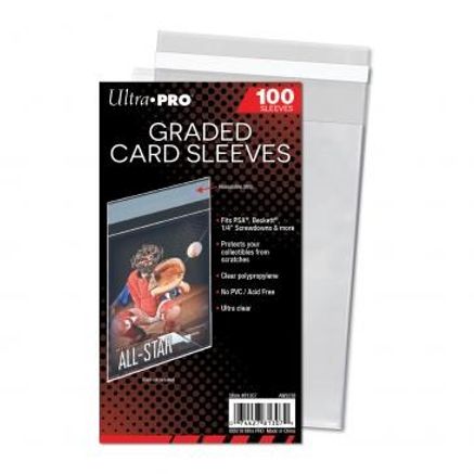 Sleeves For PSA/ECA/BECKETT Slabs Ultra Pro 100pcs. - Big Cards
