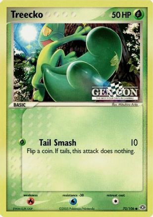 Miscellaneous Cards & Products Treecko - 70/106 (GEN CON) #070