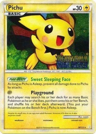 Nintendo Promos Pichu - 28/123 (Prerelease) #28