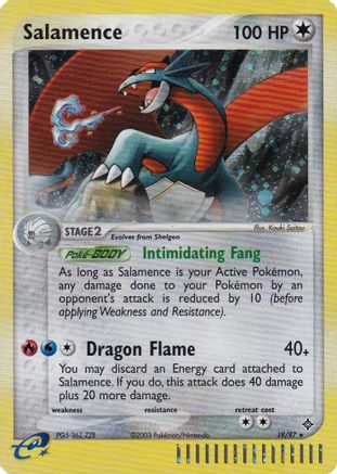 Nintendo Promos Salamence - 19/97 (e-League) #19