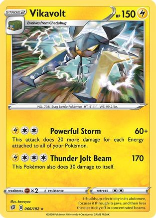 SWSH02: Rebel Clash Vikavolt #066