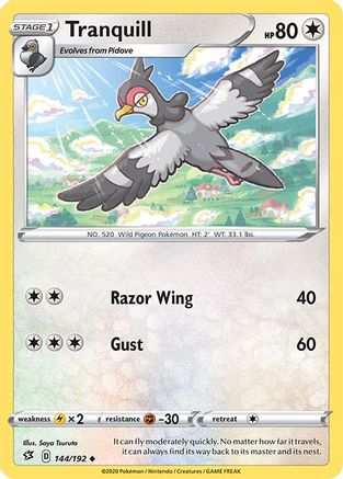 SWSH02: Rebel Clash Tranquill #144