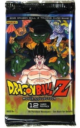 2015 Dragon Ball Z Movie Collection Lot of Two Packs 