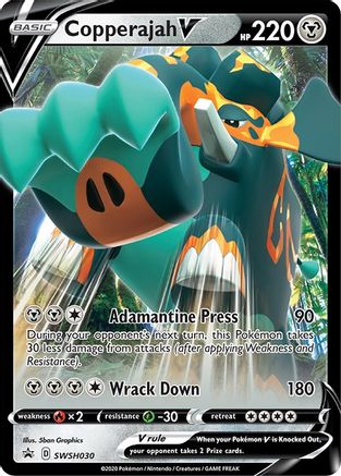 SWSH: Sword & Shield Promo Cards Copperajah V #SWSH030