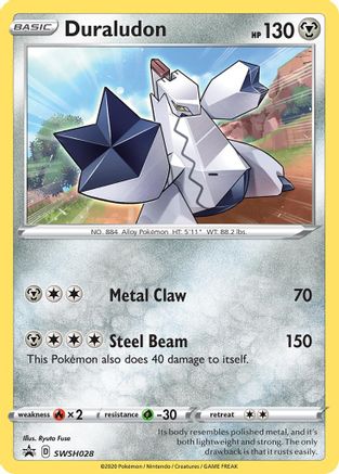 SWSH: Sword & Shield Promo Cards Duraludon #SWSH028