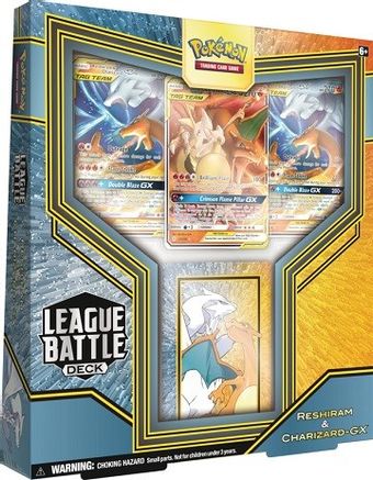 League Battle Decks: Reshiram & Charizard GX