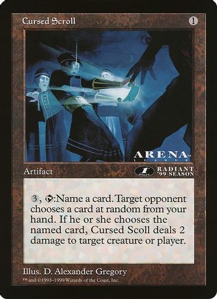 Cursed Scroll (1st Place) (Arena League)