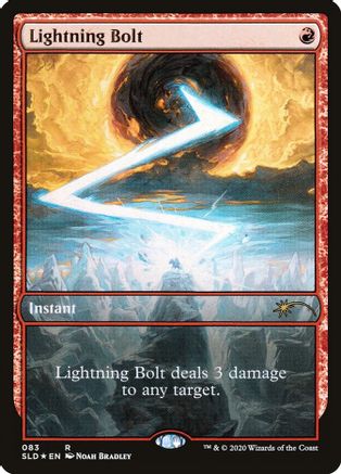 Lightning Bolt (083) - Secret Lair Drop Series - Magic: The Gathering