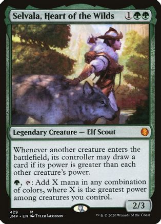 Selvala, Heart of the Wilds - Jumpstart - Magic: The Gathering