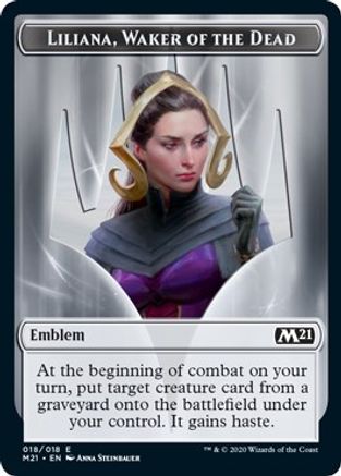 Emblem - Liliana, Waker of the Dead