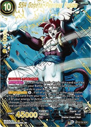 Peerless Super Power Super Saiyan 4 Gogeta, Dragon Ball Z Dokkan Battle  Wiki