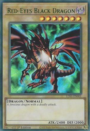 Red-Eyes Black Dragon (Green) - Legendary Duelists: Season 1 - YuGiOh