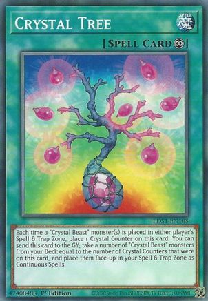 Yu-Gi-Oh! Crystal Release - LDS1-EN107 - Common - 1st Edition - From Legendary Duelists: Season 1 7 thumbnail image