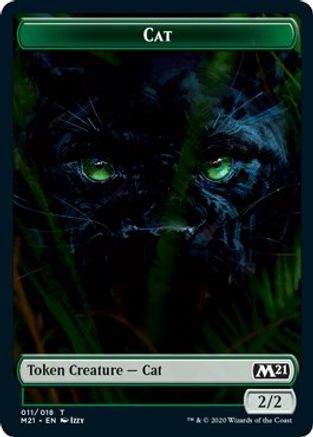 Cat (011) // Dog Double-Sided Token