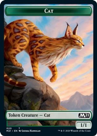 Cat (020) // Dog Double-sided Token