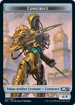Construct // Zombie Double-Sided Token
