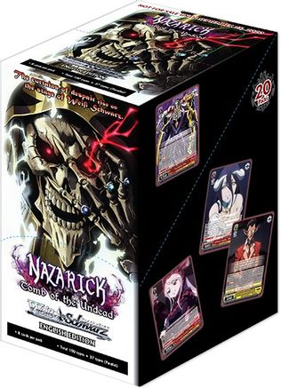 Weiss Schwarz OVERLORD Vol.2 Booster Pack Box Bushiroad Japan
