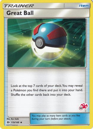 Battle Academy Great Ball - 119/149 (#33 Charizard Stamped) #119