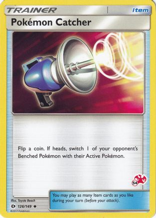 Battle Academy Pokemon Catcher - 126/149 (#54 Charizard Stamped) #126