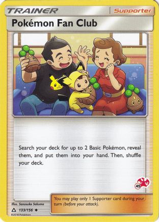 Battle Academy Pokemon Fan Club - 133/156 (#45 Charizard Stamped) #133