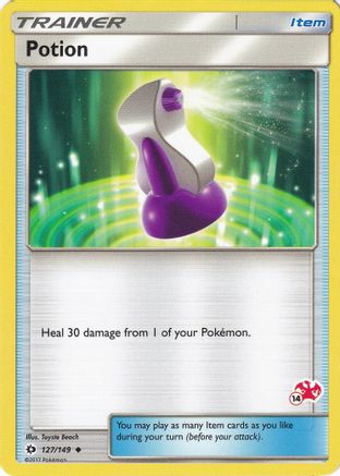 Battle Academy Potion - 127/149 (#14 Charizard Stamped) #127