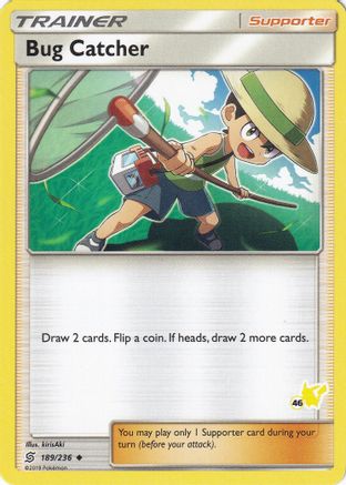 Battle Academy Bug Catcher - 189/236 (#46 Pikachu Stamped) #189