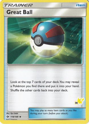Battle Academy Great Ball - 119/149 (#38 Pikachu Stamped) #119